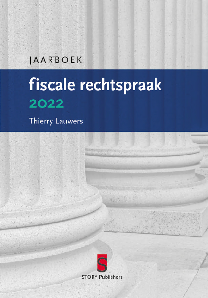 Coverfoto van het boek Jaarboek Fiscale Rechtspraak 2022