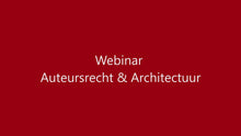 Video laden en afspelen in Gallery-weergave, Auteursrecht en architectuur - N. Audenaert &amp; E. Van Melkebeke
