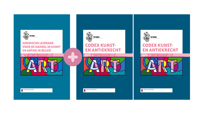 EXCLUSIEVE AANBIEDING: Juridische leidraad voor de handel in kunst en antiek in België  + Codex Kunst- en Antiekrecht
